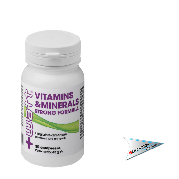 +Watt-VITAMINS & MINERALS Strong Formula (Conf. 120 cpr)     